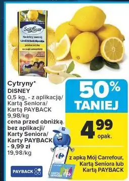 Carrefour Market Cytryny 0,5 kg DISNEY oferta
