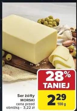 Carrefour Market Ser żółty morski Carrefour Market oferta