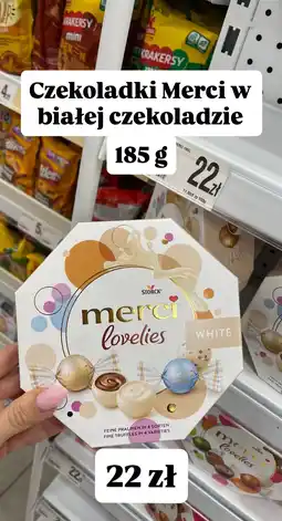 Dealz Czekoladki Merci Lovelies White w białej czekoladzie oferta