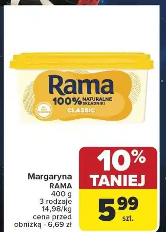 Carrefour Market Margaryna RAMA oferta
