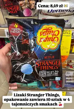 Intermarche Lizaki Stranger Things Chupa Chups oferta