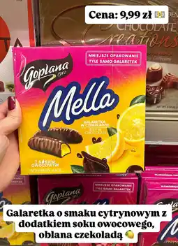 Intermarche Galaretka Mella z sokiem owocowym w czekoladzie, smak cytrynowy Goplana oferta