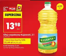 Biedronka Olej rzepakowy 2l Kujawski oferta