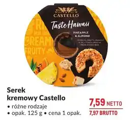Makro Serek kremowy Castello różne rodzaje oferta