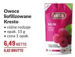 Makro Owoce liofilizowane Kresto różne rodzaje oferta