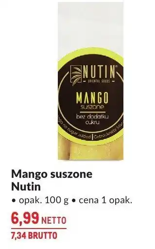 Mango suszone Nutin