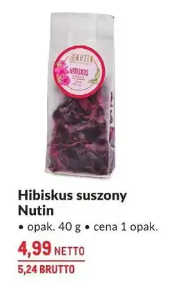 Makro Hibiskus suszony Nutin oferta