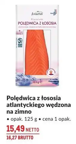Makro Polędwica z łososia atlantyckiego wędzona na zimno Makro oferta