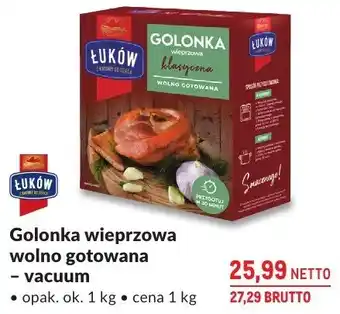 Makro Golonka wieprzowa wolno gotowana – vacuum ŁUKÓW oferta