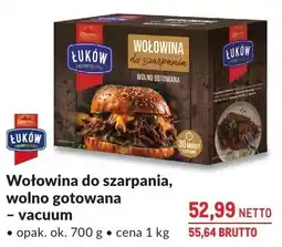 Makro Wołowina do szarpania, wolno gotowana – vacuum ŁUKÓW oferta