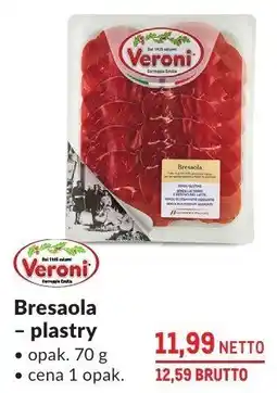 Makro Bresaola Veroni oferta