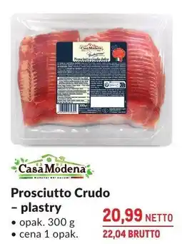 Makro Prosciutto Crudo plastry Casa Modena oferta