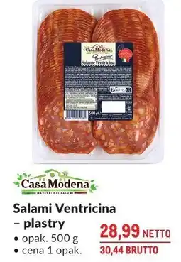 Makro Salami Ventricina plastry Casa Modena oferta