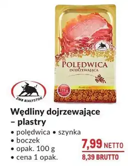 Makro Wędliny dojrzewające plastry polędwica szynka boczek Poledwica oferta