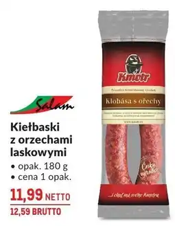 Makro Kiełbaski z orzechami laskowymi Makro oferta