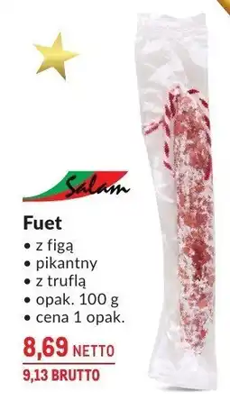 Makro Fuet z figą pikantny z truflą Makro oferta