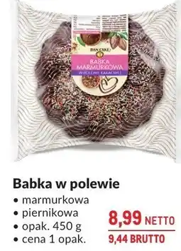 Makro Babka w polewie marmurkowa piernikowa Makro oferta