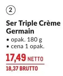 Makro Ser Triple Crème Germain oferta