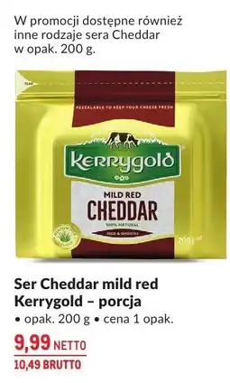 Makro Ser Cheddar mild red Kerrygold - porcja oferta