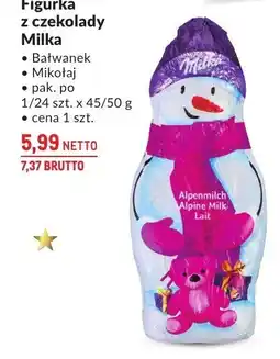 Makro Czekoladowa figurka Milka bałwanek oferta