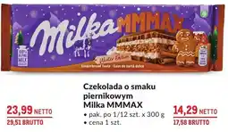 Makro Czekolada o smaku piernikowym Milka MMMAX oferta