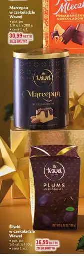 Makro Śliwki w czekoladzie Wawel oferta