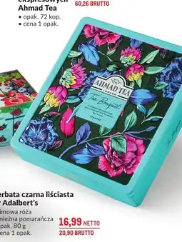 Makro Herbata czarna liściasta Sir Adalbert's zimowa róża, śnieżna pomarańcza oferta