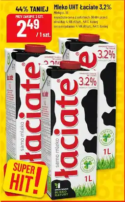 Polomarket Mleko UHT Łaciate 3,2% Mlekpol oferta