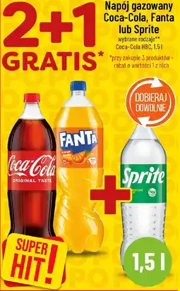 Polomarket Napój gazowany Coca-Cola, Fanta lub Sprite Coca-Cola HBC oferta