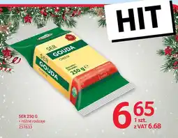 Selgros Ser 250g różne rodzaje Gouda oferta