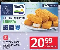 Selgros Złote paluszki z dorsza 270g Frosta oferta