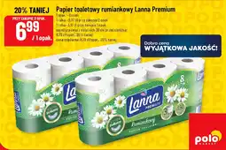 Polomarket Papier toaletowy rumiankowy Lanna Premium oferta