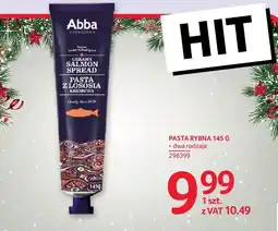 Selgros Pasta rybna 145g dwa rodzaje Abba oferta