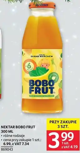 Selgros Nektar Bobo Frut 300ml różne rodzaje oferta