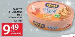 Selgros Pasztet z tuńczyka 115g różne rodzaje Rio Mare oferta
