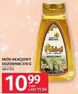 Selgros Miód akacjowy dozownik 370 g Selgros oferta