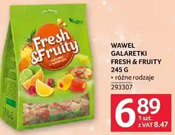 Selgros Galaretka WAWEL FRESH & FRUITY 245 g oferta