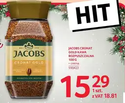 Selgros Kawa JACOBS CRONAT GOLD rozpuszczalna 100 g oferta