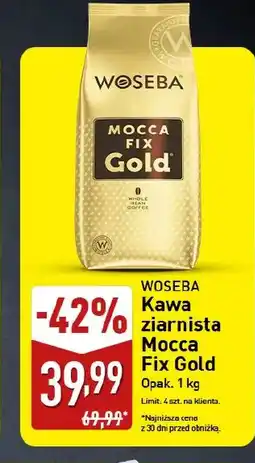 ALDI Kawa ziarnista Woseba oferta