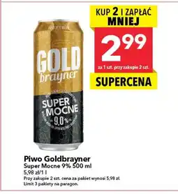 Lewiatan Piwo Goldbrayner oferta