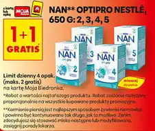 Biedronka Mleko Nan Optipro Nestle 650g oferta