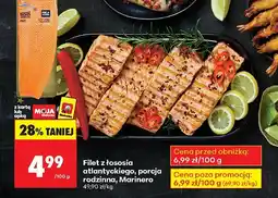Biedronka Filet z łososia atlantyckiego, porcja rodzinna Marinero oferta