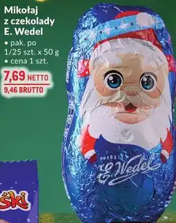 Makro Czekoladowa figurka Mikołaj z czekolady E. Wedel oferta