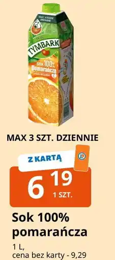 E.Leclerc Sok pomarańczowy Tymbark oferta