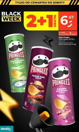 Dealz Chipsy prawn cocktail Pringles oferta