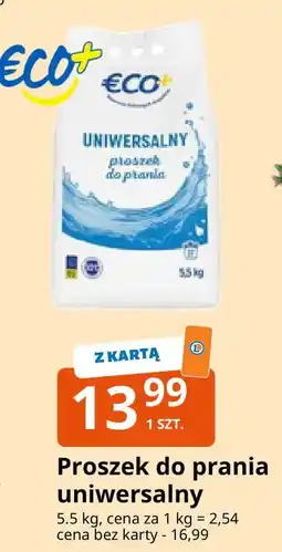 E.Leclerc Proszek do prania uniwersalny Eco+ oferta