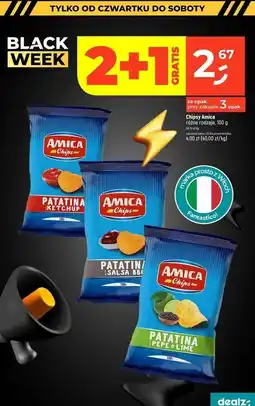 Dealz Chipsy pep & lime Amica Chips oferta