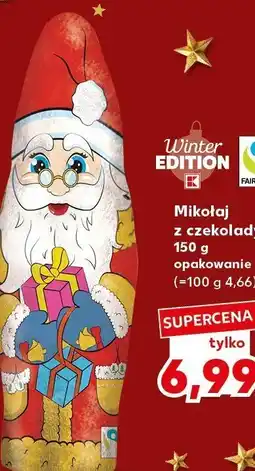 Kaufland Mikołaj z czekolady Kaufland oferta