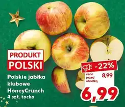 Kaufland Jabłka polskie klubowe HoneyCrunch 4 szt. tacka Kaufland oferta