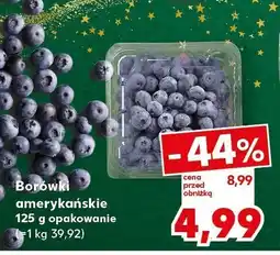 Kaufland Borówki amerykańskie opakowanie 1 kg 39,92 Kaufland oferta